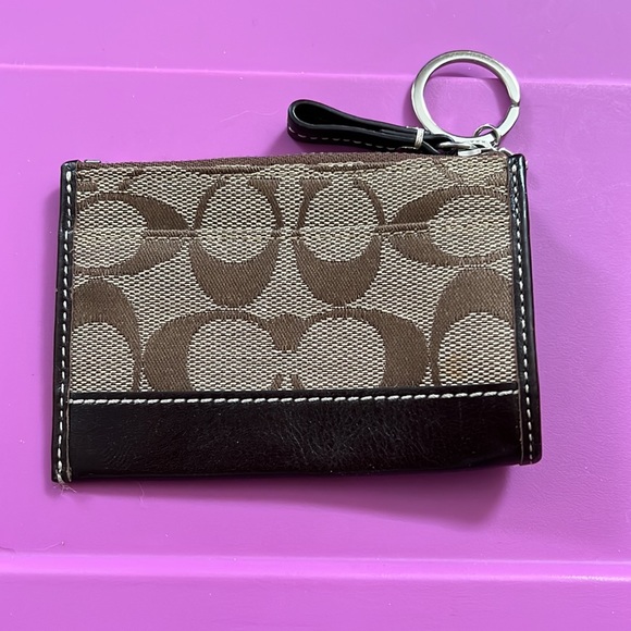 Coach small card wallet signature print - Picture 2 of 3